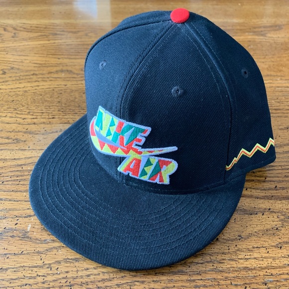 multi colored nike hat